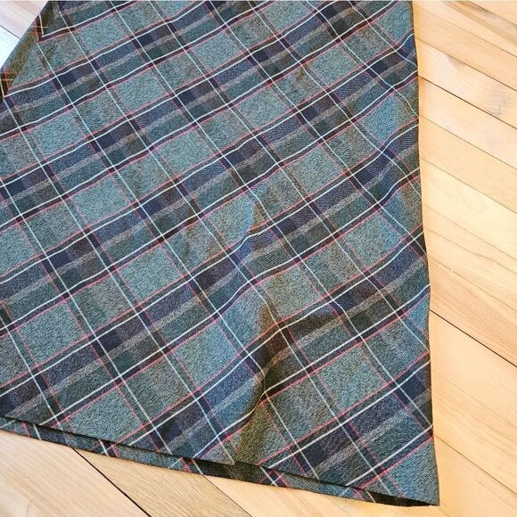 Vintage JM Collection Plaid Maxi Skirt - Picture 5 of 9